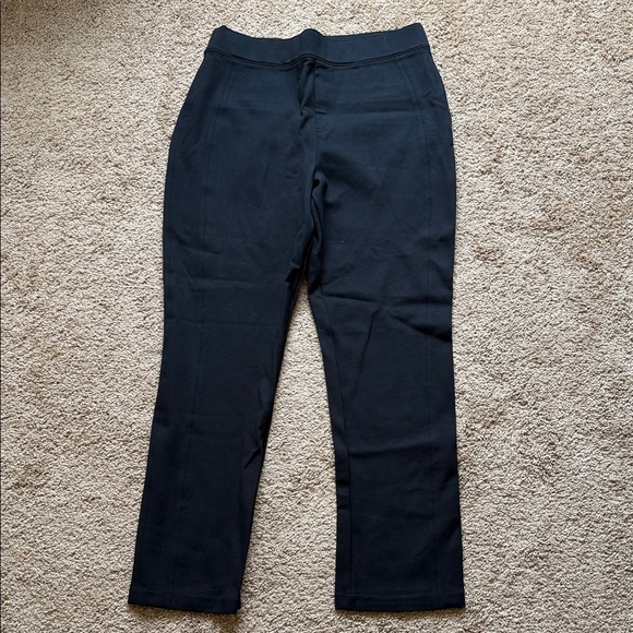 Spanx Ponte Slim Straight Dress Pant Black - Picture 2 of 11